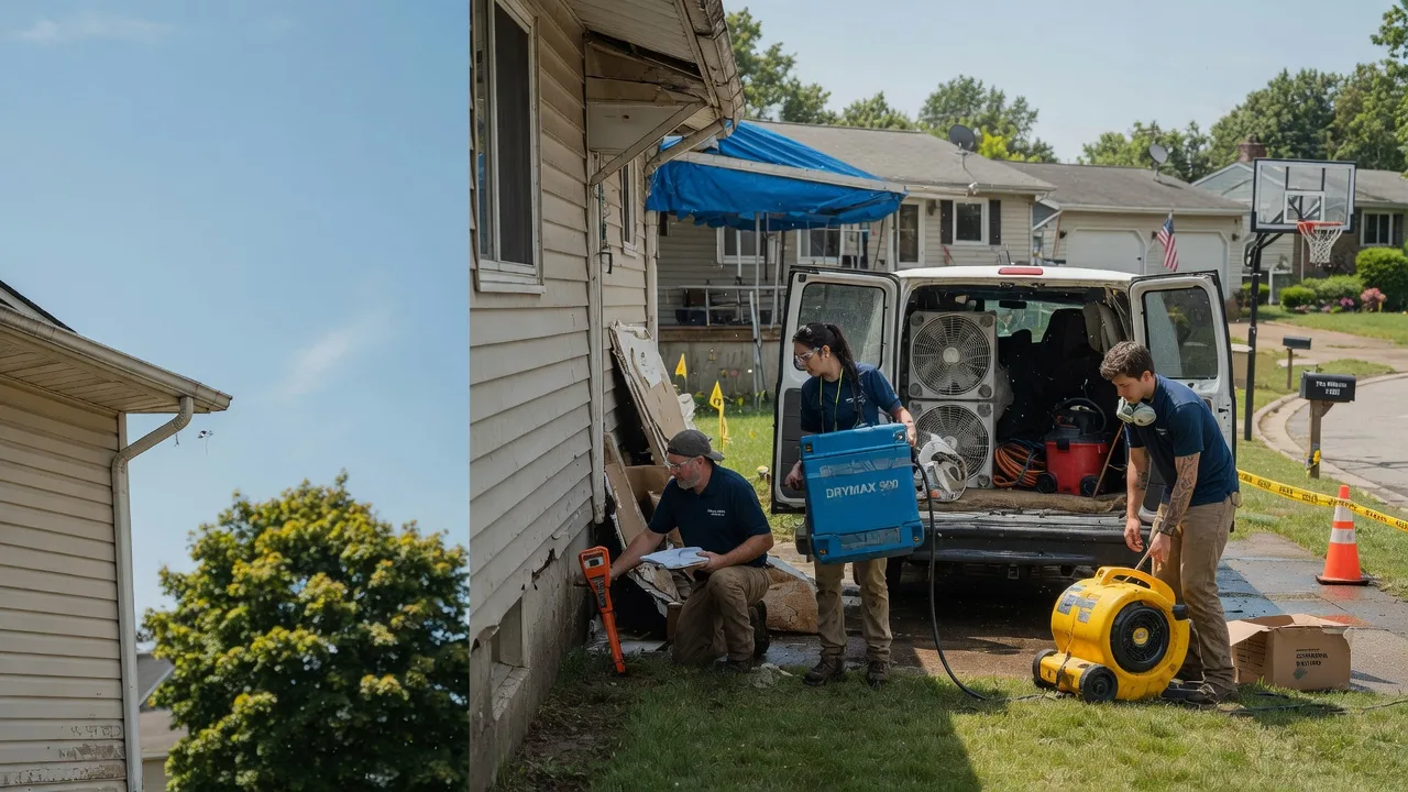 Ceiling Leak Cleanup in North Hero, VT near me